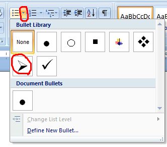 Bullets and Number